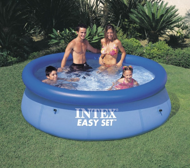 Piscina gonflabila Easy Set Intex D244xH61 cm + pompa umflat Intex