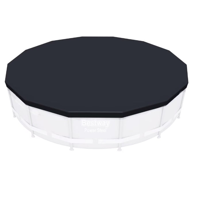 Piscina cu cadru meltalic Bestway Steel Pro, D305xH76, prelata acoperis, prelata suport, dozator clor, kit reparatie