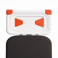 Masa de calcat Powerboard Premium, pentru fier si statie de calcat, bumbac 100%, prelungitor incorporat, monobloc, suprafata 42X123 cm, inaltime 55-90 cm