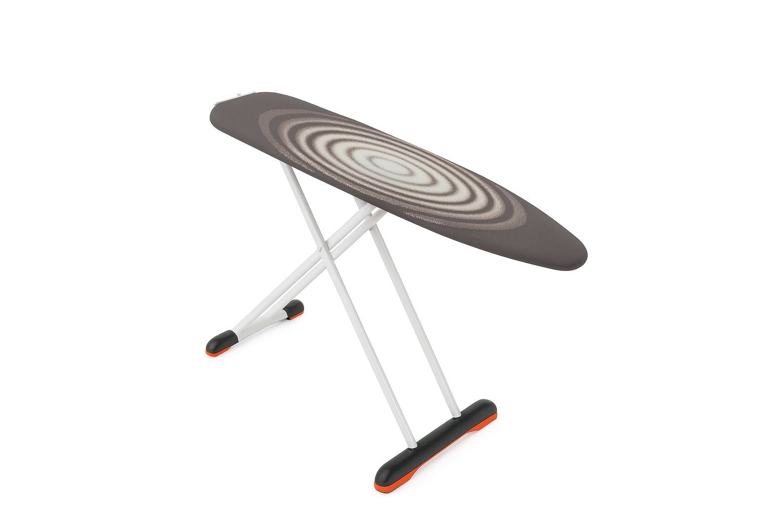 Masa de calcat Millenyum Premium, pentru fier si statie de calcat, bumbac 100%, prelungitor incorporat, monobloc, suprafata 46X127 cm, inaltime 80-105 cm