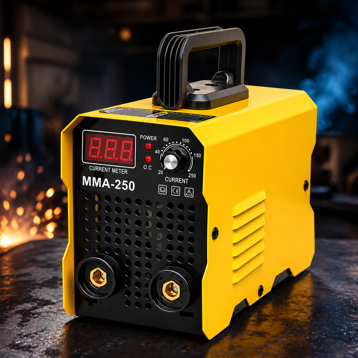 Aparat de sudura invertor MMA-250, 250A, display digital, 230V
