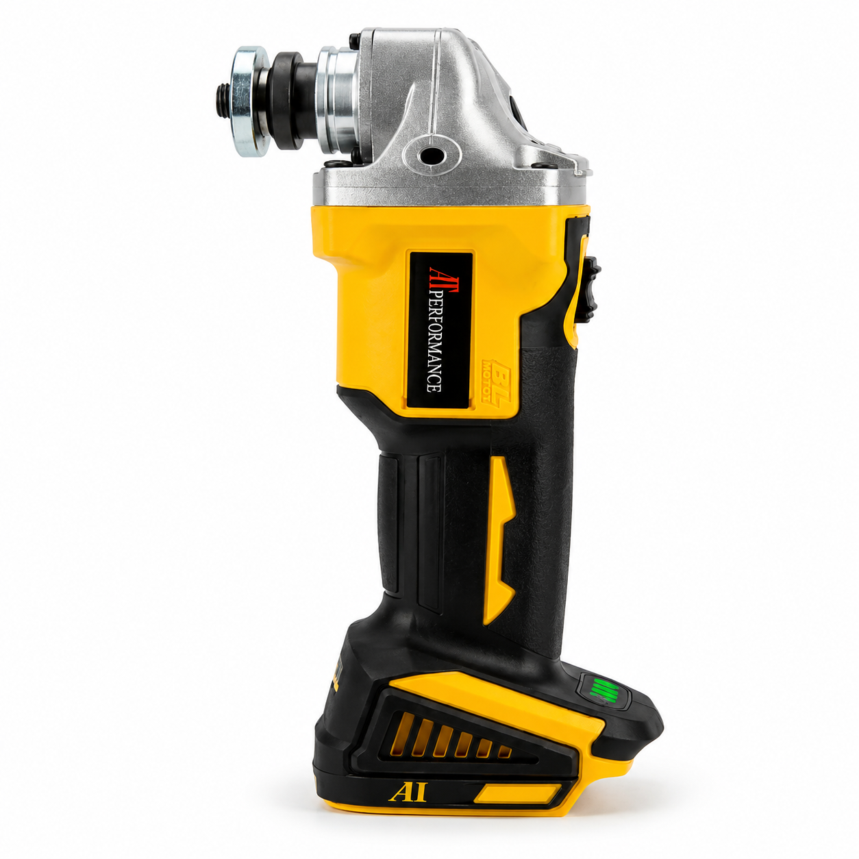 Polizor flex unghiular fara fir, 48V – Kit Complet cu 2 acumulatori 5.0Ah, incarcator, 2 discuri 125mm, valiza transport