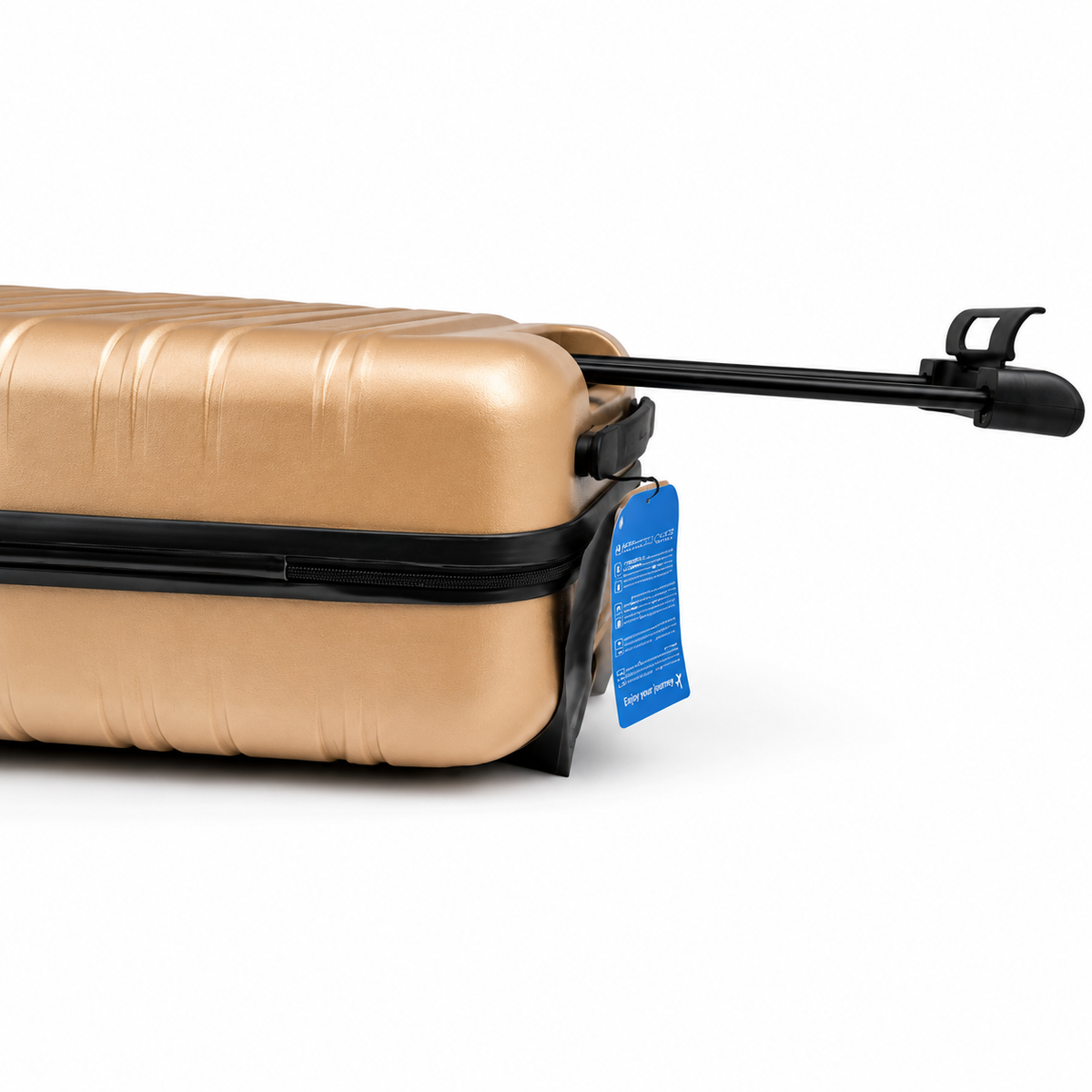 Set 3 valize troller, ABS, roti duble 360°, maner telescopic, 73/65/55 cm – mare, medie si cabina