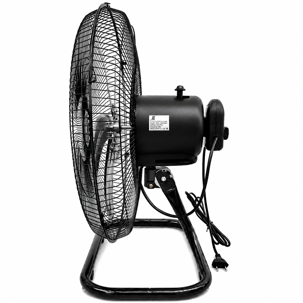 Ventilator 3 în 1, 65W, 18 Inch, podea, perete și picior, 3 viteze, sscilatie, reglabil pe inaltime