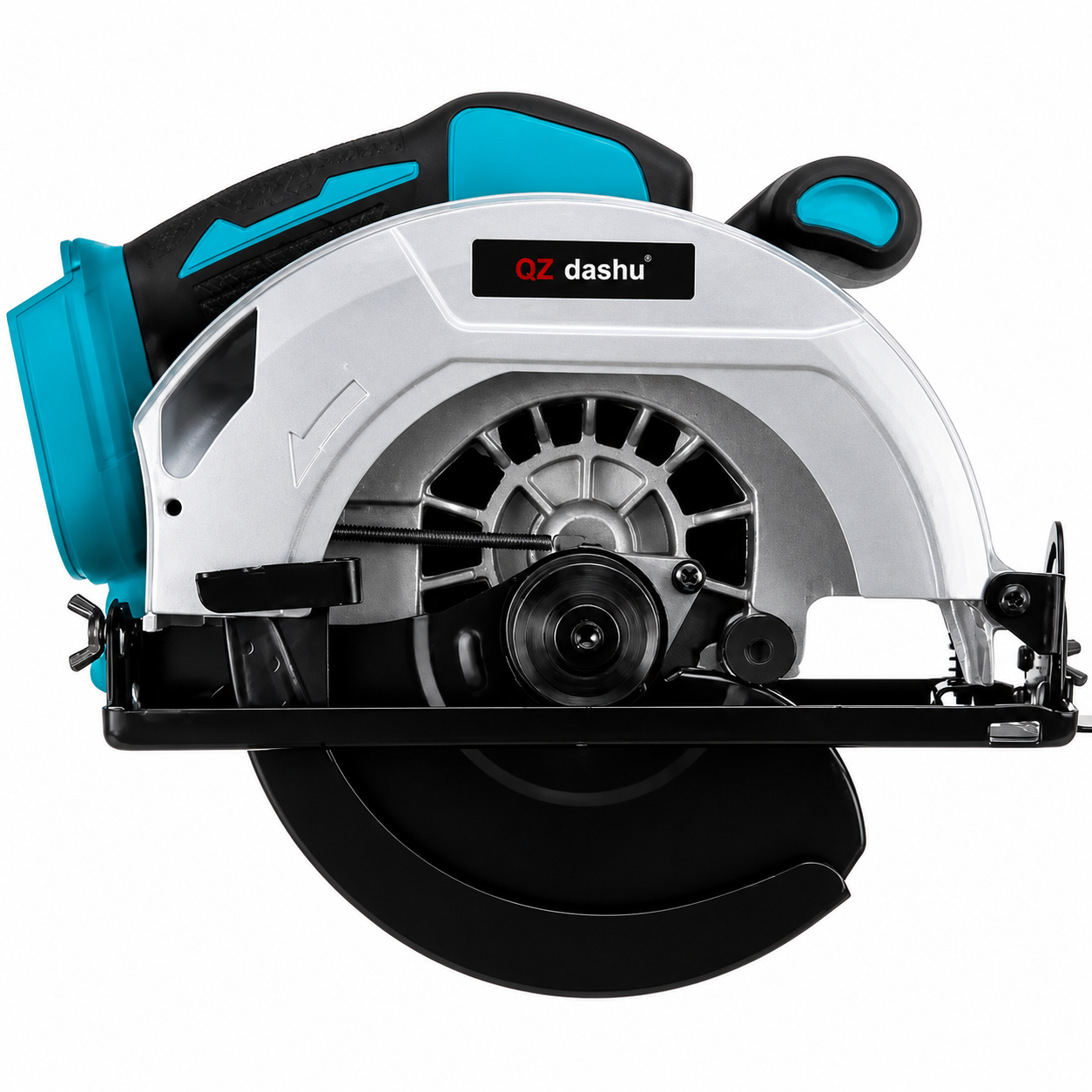Fierastrau circular electric 1200W, 2 baterii 36V, 10000rpm, 185mm, motor fara perii, taieri precise