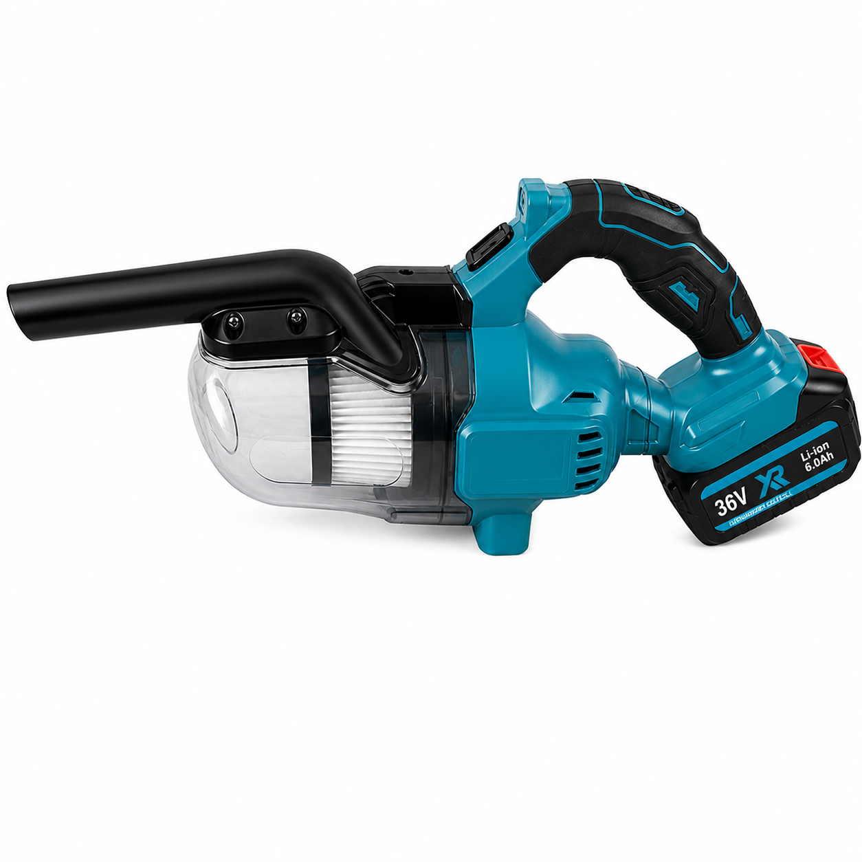 Aspirator portabil fara fir 18-20V MAX, putere mare de aspirare, accesorii multiple, pentru casa si masina