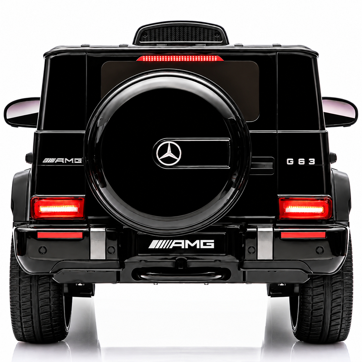 Masina Electrica Mercedes-Benz AMG G63 pentru Copii, Licentiata Oficial, 12V 4.5Ah, 2 Motoare 30W, Telecomanda 2.4G, Suspensii, LED, Bluetooth, USB, FM Radio