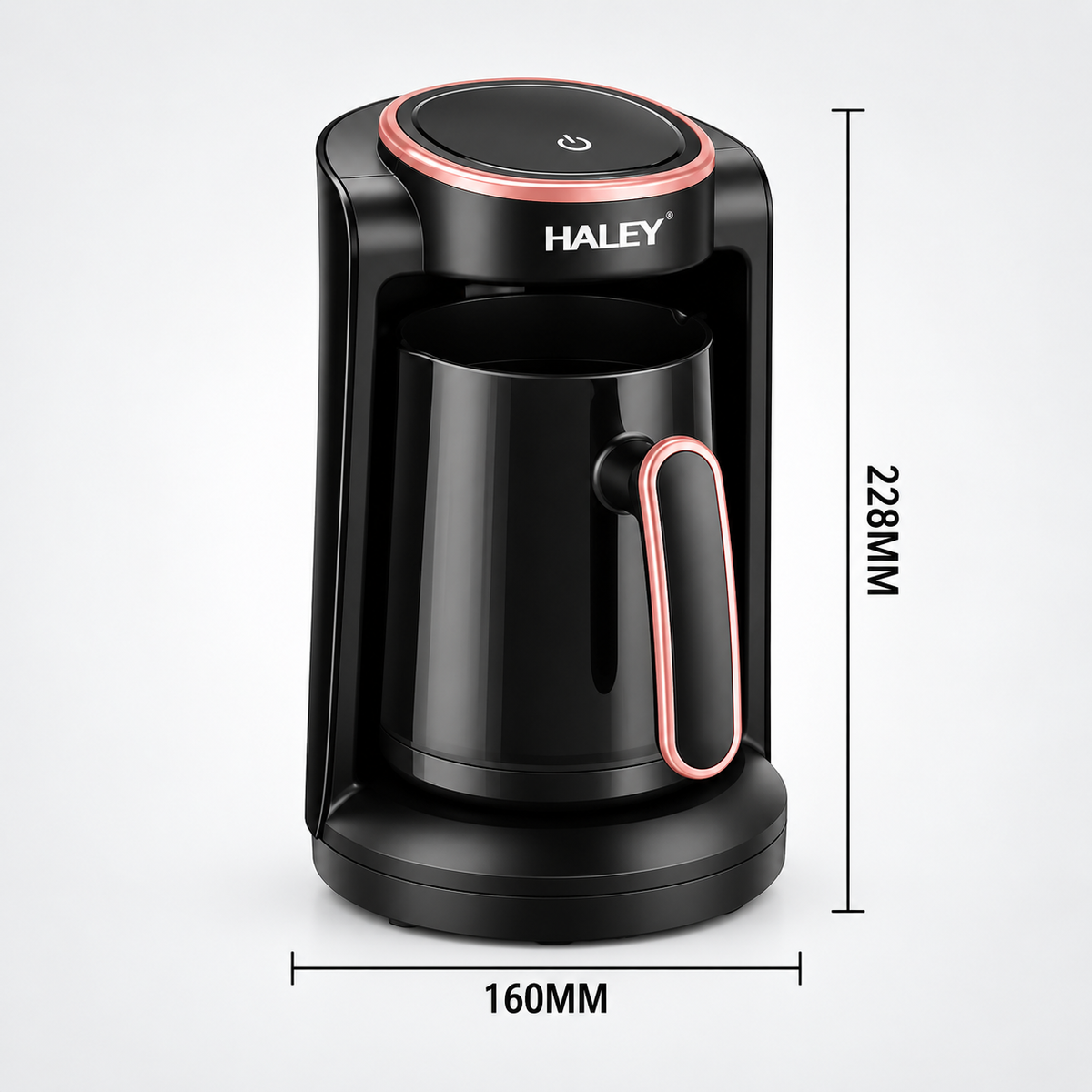 Ibric Electric, 1500W, Capacitate 500 ml, Aproximativ 5 Cesti, Buton ON/OFF, 220-240V, Compact