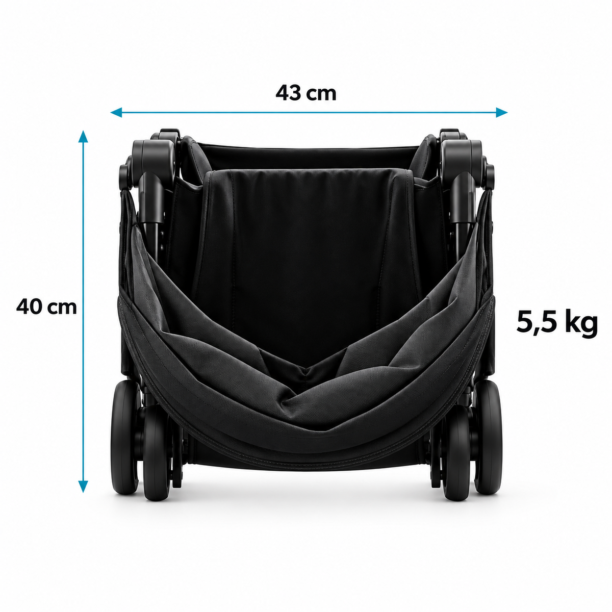 Carucior pliabil AT PERFORMANCE pentru copii, ultra compact, cadru din aluminiu, 5 kg, 6-36 luni, ideal pentru calatorii si avion