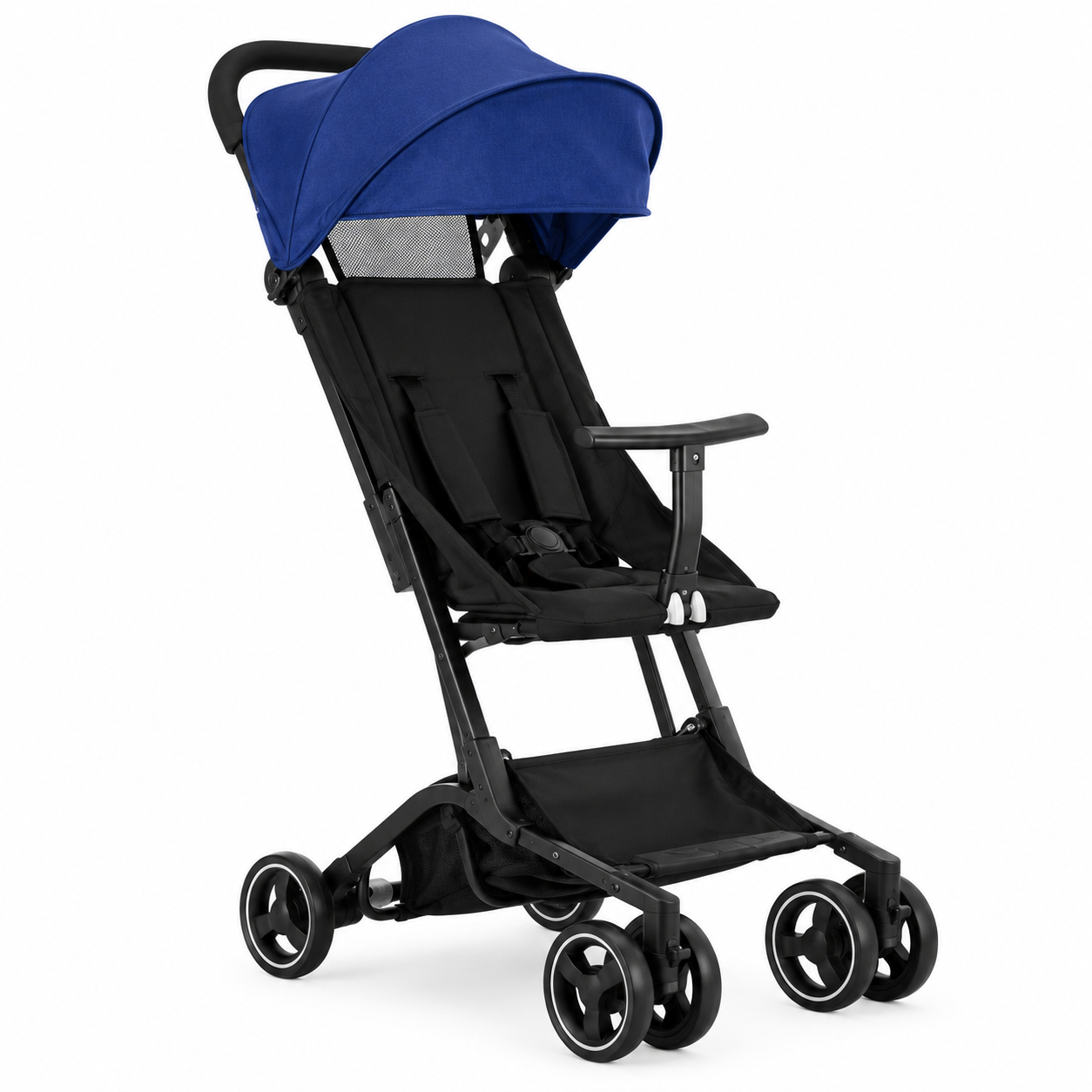 Carucior pliabil AT PERFORMANCE pentru copii, ultra compact, cadru din aluminiu, 5 kg, 6-36 luni, ideal pentru calatorii si avion