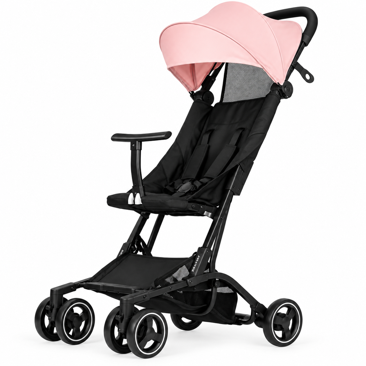 Carucior pliabil AT PERFORMANCE pentru copii, ultra compact, cadru din aluminiu, 5 kg, 6-36 luni, ideal pentru calatorii si avion