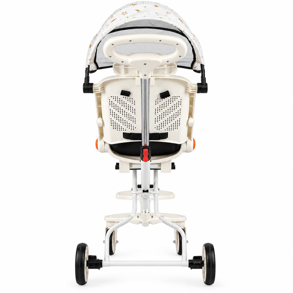 Carucior pliabil KIDOO, compact și ușor, pliere rapida, copertina extensibila, cos de depozitare, pentru copii 6–36 luni