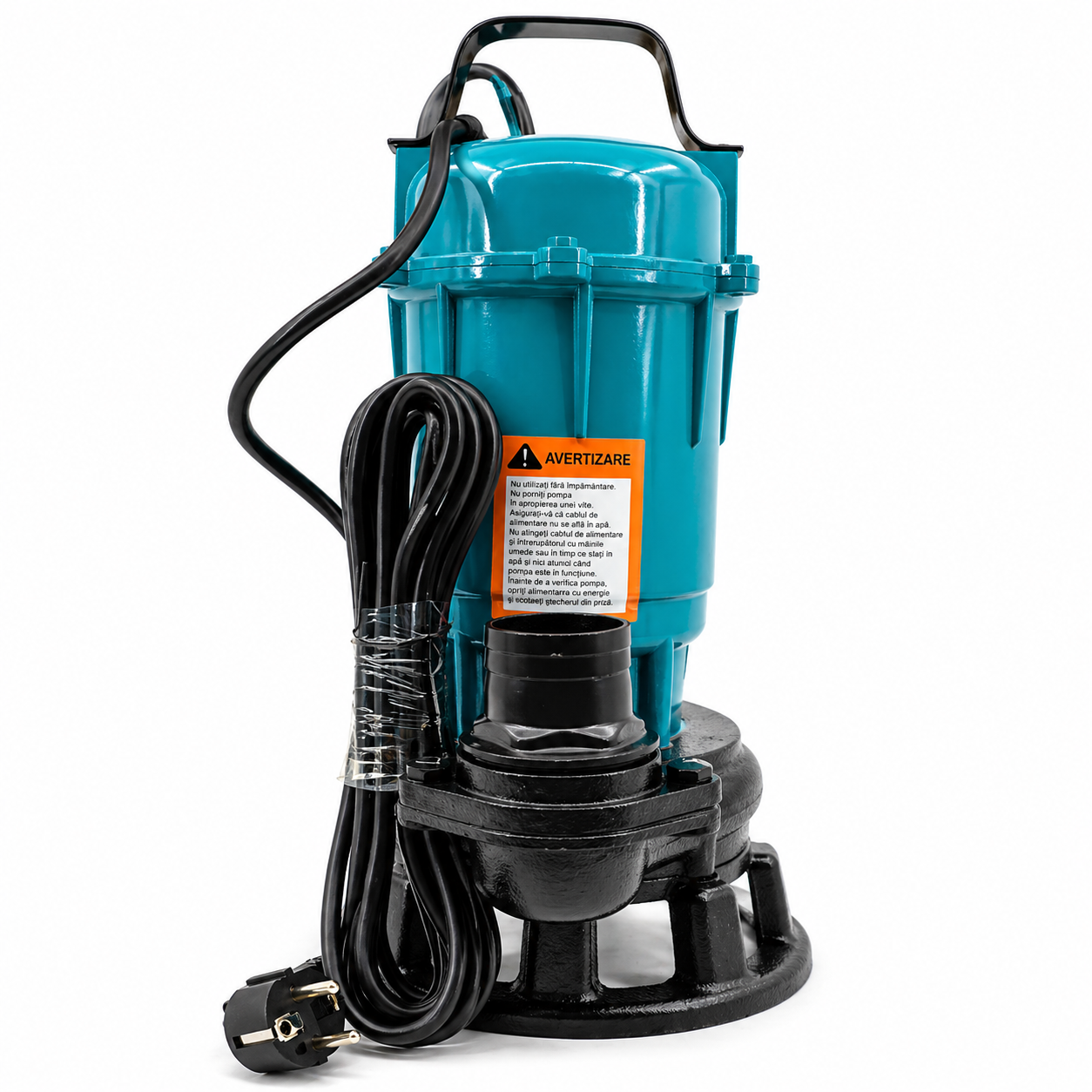 Pompa submersibila apa murdara cu tocator 1500W, 12000 l/h, 9m
