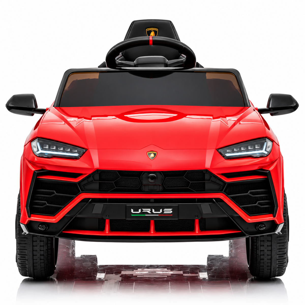 Masina Electrica Lamborghini Urus pentru Copii, Licentiata Oficial, 12V 4.5Ah, 2 Motoare 25W, Telecomanda 2.4G, USB, MP3, FM Radio