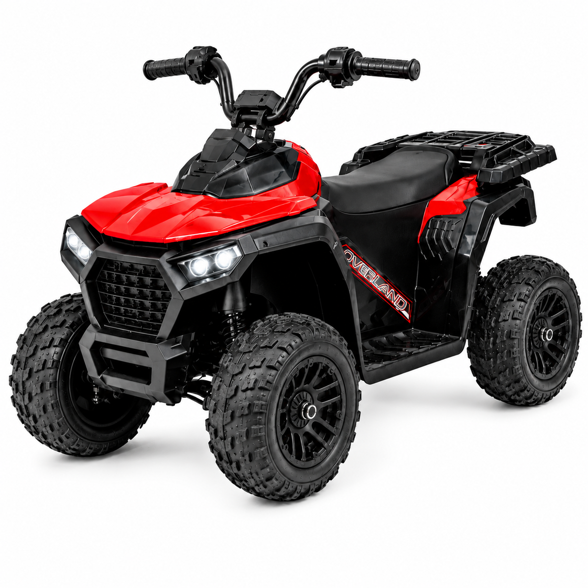 ATV electric pentru copii KIDOO, 6V, motor 380, faruri LED, pornire cu buton, design fff-road