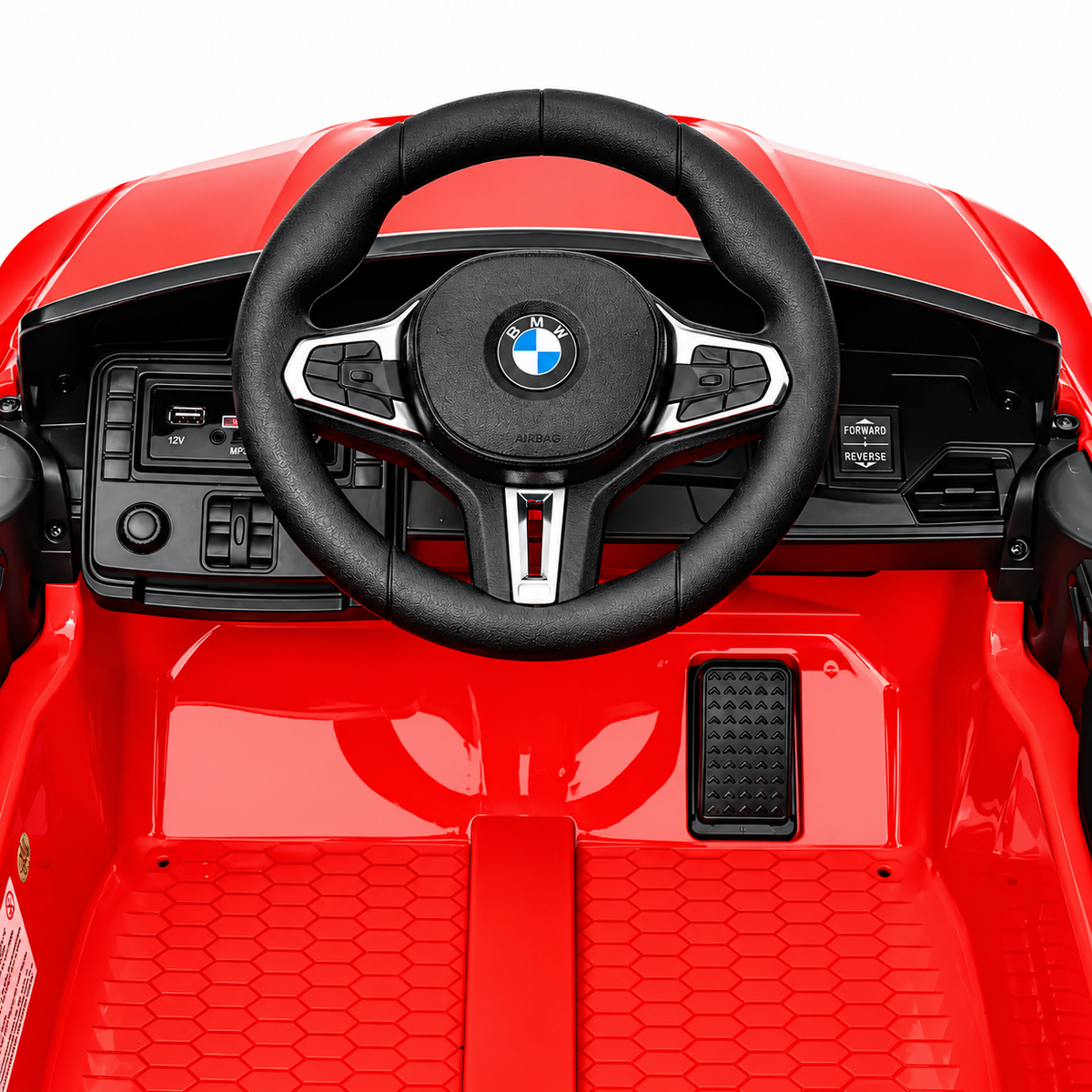 Masinuta Electrica BMW KIDOO pentru Copii, Licentiata Oficial, 12V, Telecomanda Parentala, MP3, USB, Bluetooth, Lumini LED, Max. 30 kg, 3-8 Ani